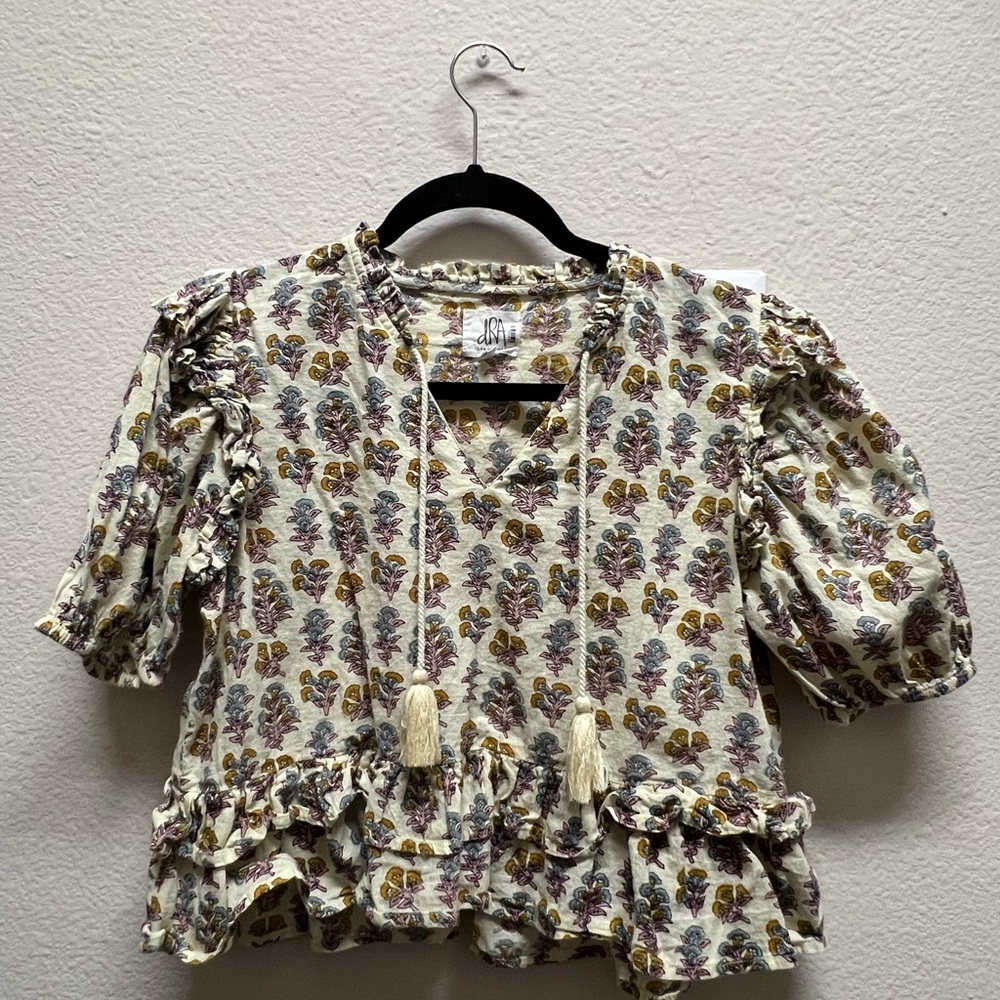 DRA Ruffle Blouse
